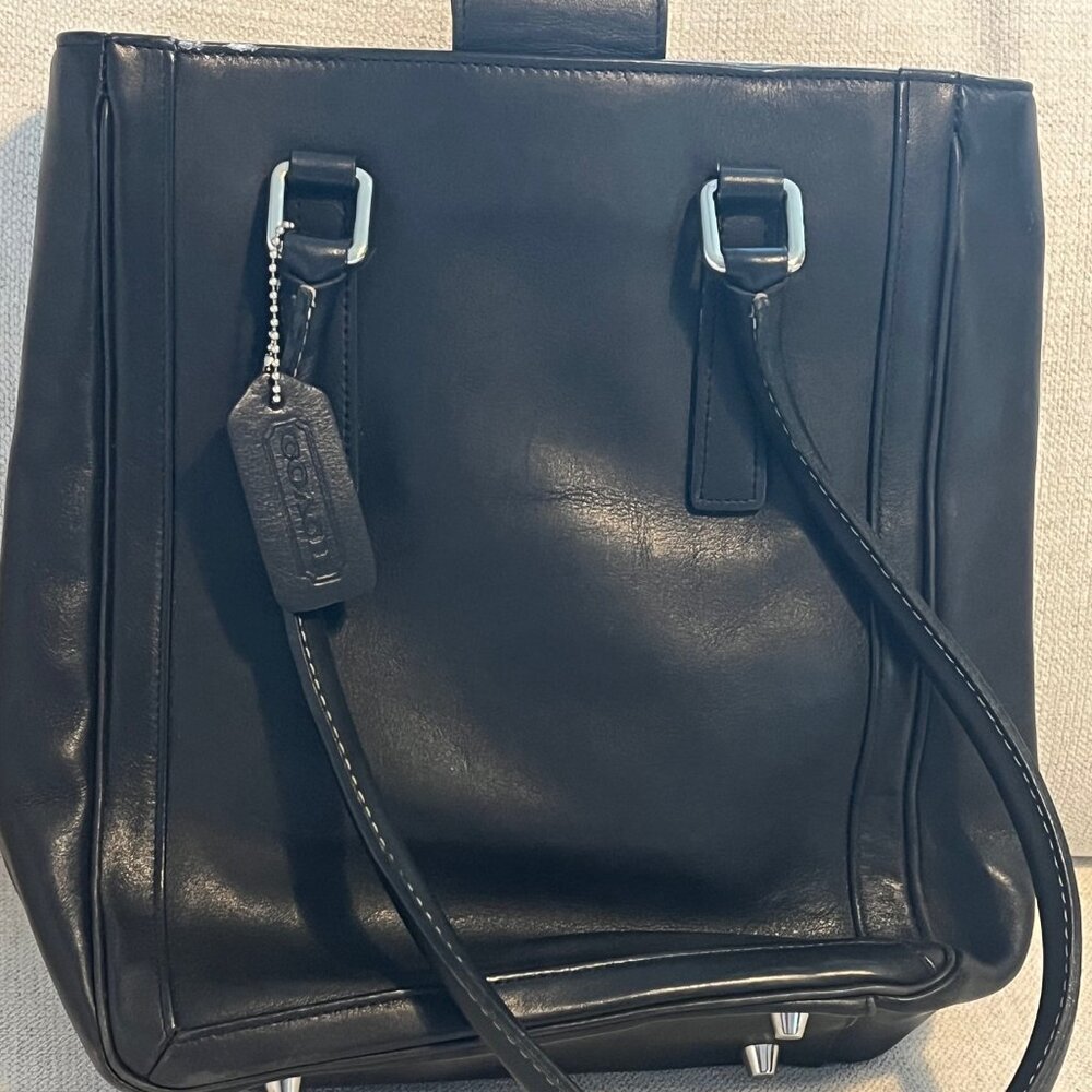 Coach Vintage Black Bonnie Legacy Bag #9422